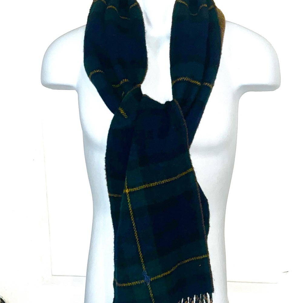 Classic Polo Ralph Lauren, Navy and Green Scarf
